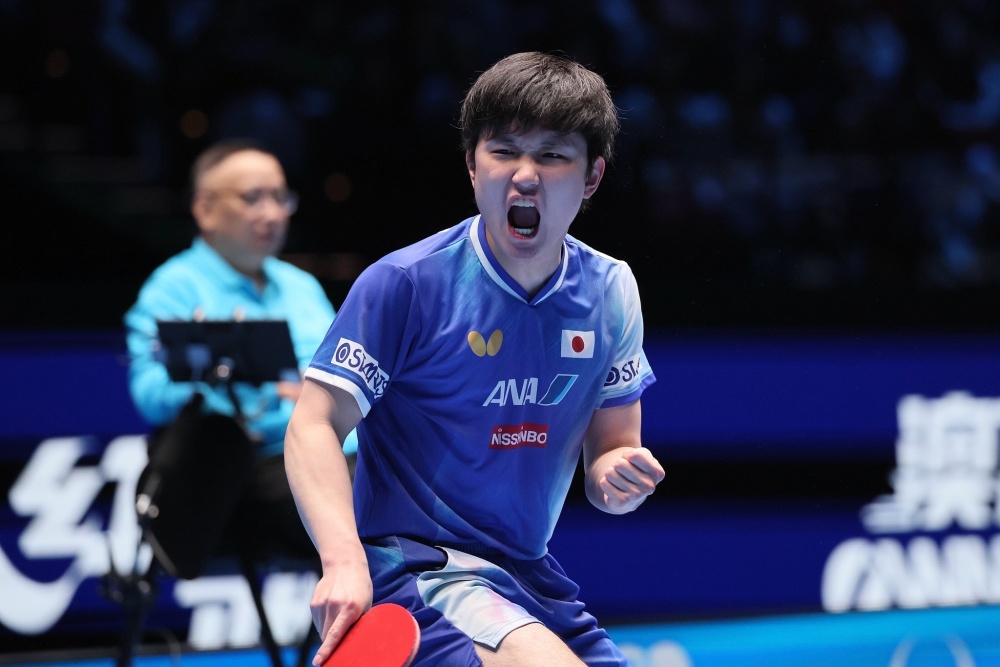 德国队险胜法国队，张本智和带队取胜